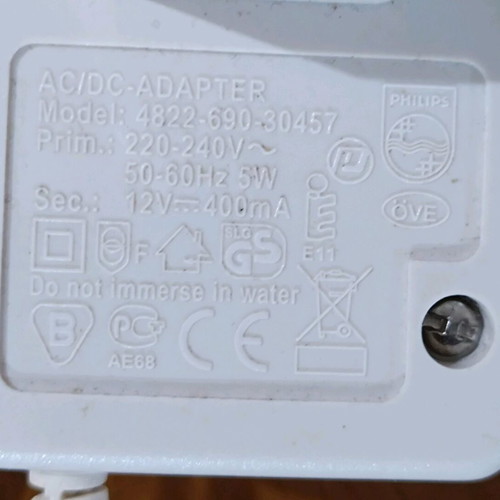 Philips power cable like new