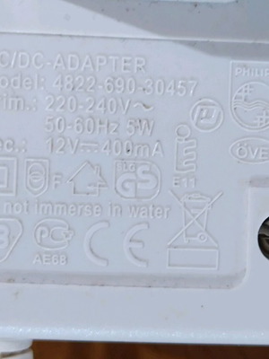 Philips power cable like new