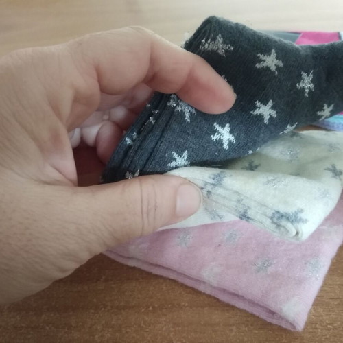 Socks new, set of 6 pairs, colorful, size 35-38