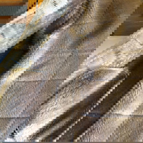 Δερμάτινο γυναικείο σακάκι Zeda Collection σαν καινούργιο, μπεζ, μέγεθος Μ