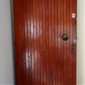Εξωτερική πόρτα ξύλινη όριγκον