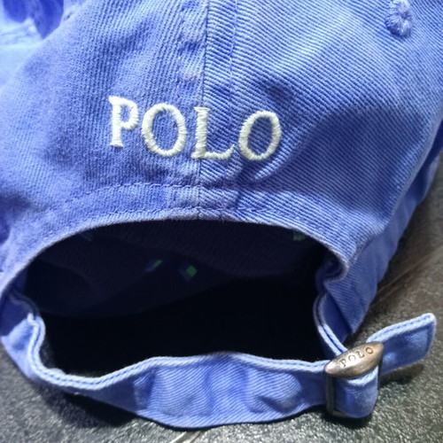 Polo hat used, size L, blue