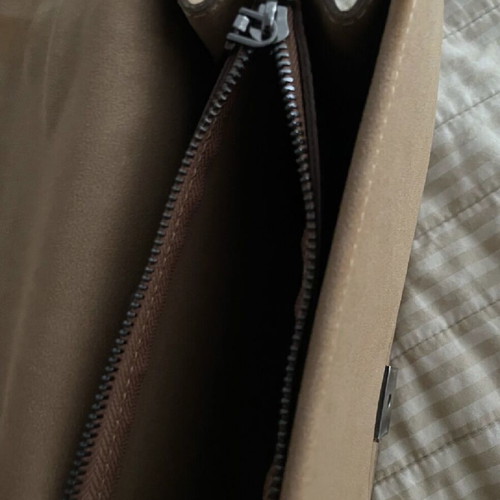 Dionysus shoulder bag used, brown tan leather