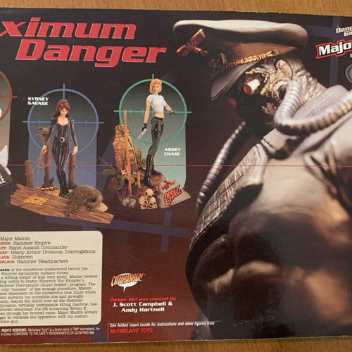 Danger Girl full set 4 figures McFarlane Toys 1999 new