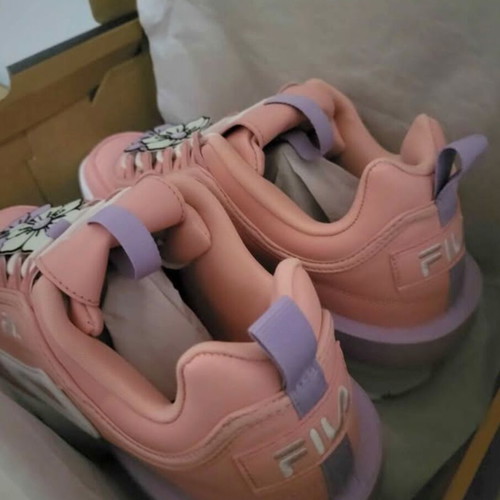 Fila Disruptor Flower sneakers new, size 41, white pink