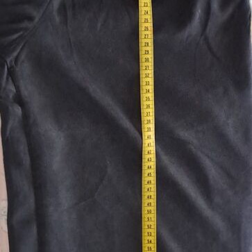 ZARA TRF Black Lyocell Button-Front Pleated Culottes, Size S