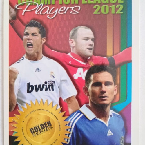 Diego Milito Inter Milan collectible card Golden Series Champion League 2012