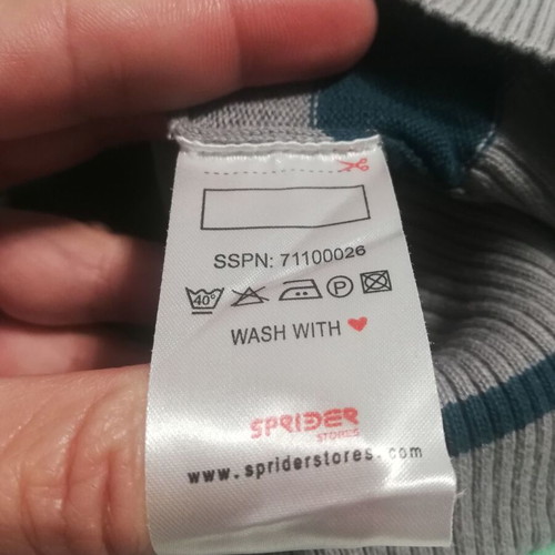 Sprider vest like new, gray and turquoise, size M