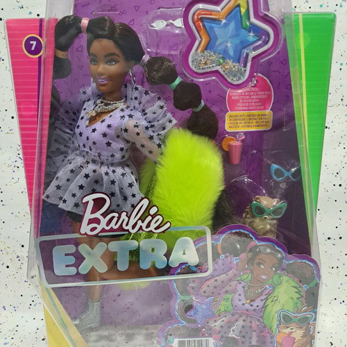 Barbie Extra #7 new in box with damaged packaging