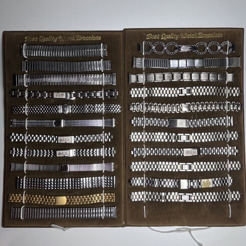 Watch bracelets lot vintage NOS unisex, like new, 14mm-20mm