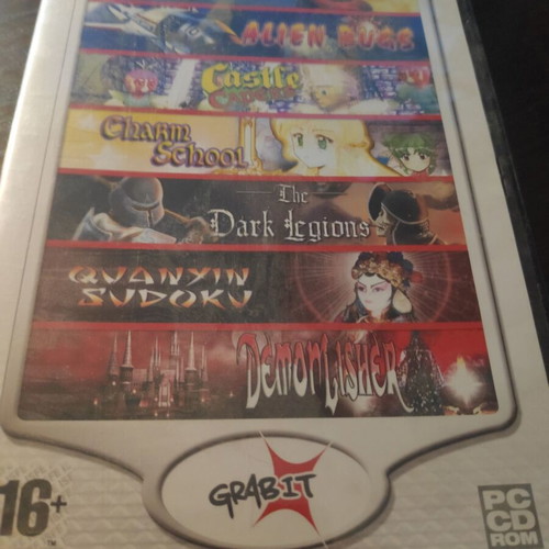 PC CD-ROM 7 games used, puzzle