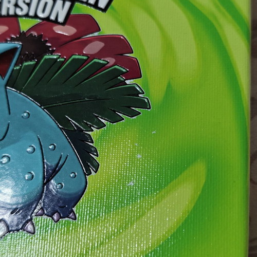 Pokémon canvas art set with Emerald, LeafGreen, FireRed, Ruby, Sapphire