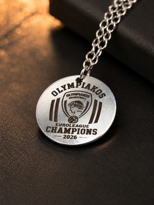 Κολιέ Olympiakos Euroleague Champions 2026 σαν καινούργιο