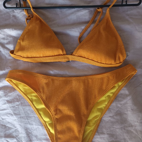 Mustard swimsuit size M, unused