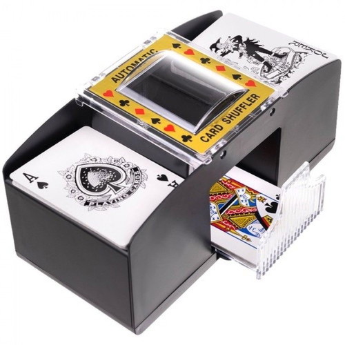 Card shuffler new, automatic with AA battery power