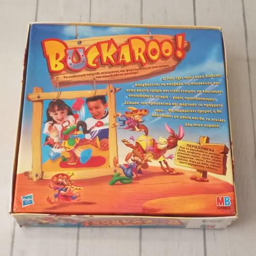 Buckaroo! board game by MB Games Hasbro