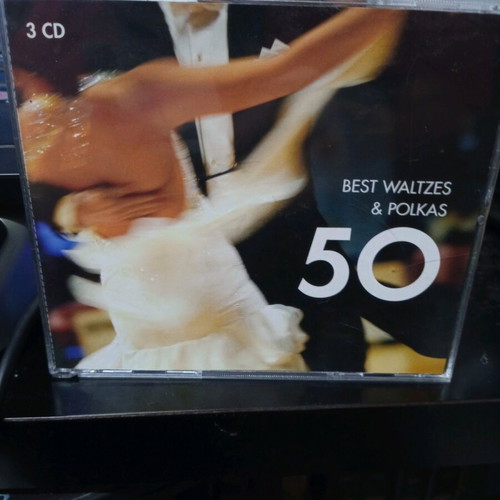 50 Best Waltzes and Polkas 3 CD like new, classical