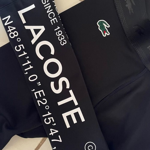 Lacoste leggings new with tags, size S 36 8, black