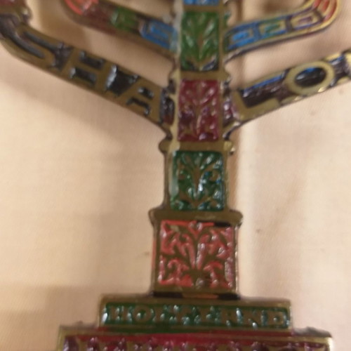Menorah candlestick used from Jerusalem