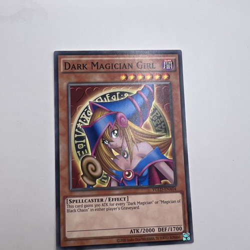Dark Magician Girl YGLD-ENA04 card new, Konami English edition