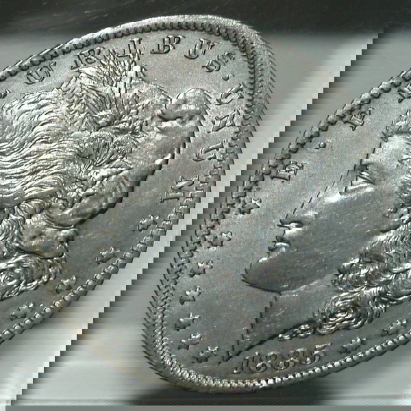 1885 ΑΣΗΜΕΝΙΟ ΑΜΕΡΙΚΑΝΙΚΟ ΔΟΛΑΡΙΟ Morgan Dollar .#10