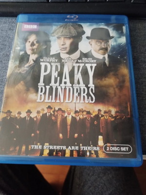 Peaky Blinders Blu-ray Series 1 and 2 like new with subtitles