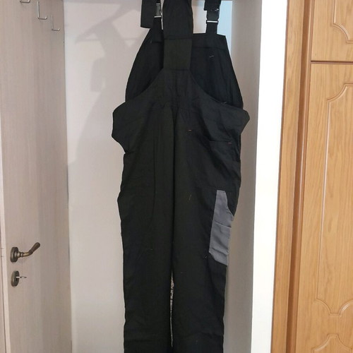 Fageo/AEG cotton work overall new with suspenders