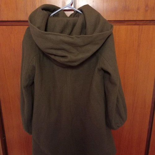 Zara coat used, olive color, alpha line, size L