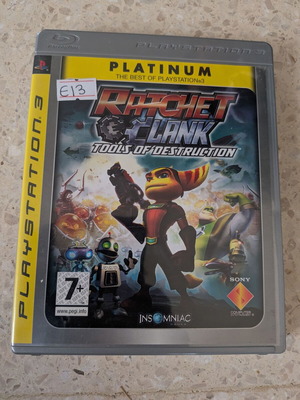 Ratchet & Clank: Tools of Destruction PS3 game used