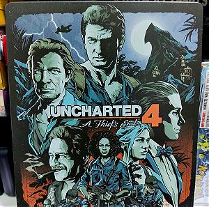 Uncharted 4 - PS4 - steelbook