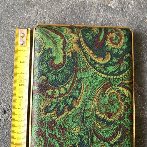 German cigarette case used, vintage