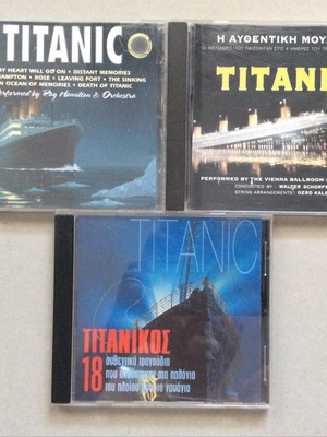 Titanic music 3 CD set near mint condition