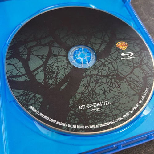 Orphan Blu-ray used with Greek subtitles, thriller horror