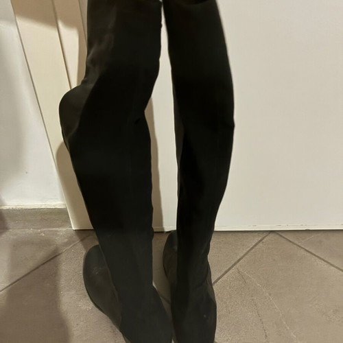 Kennel & Schmenger Leather Over-the-Knee Boots used, size 40, black