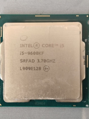 Επεξεργαστής Intel Core i5-9600KF μεταχειρισμένος, 6 πυρήνες 6 threads, unlocked