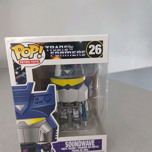 Funko Pop! Transformers Soundwave vinyl figure new