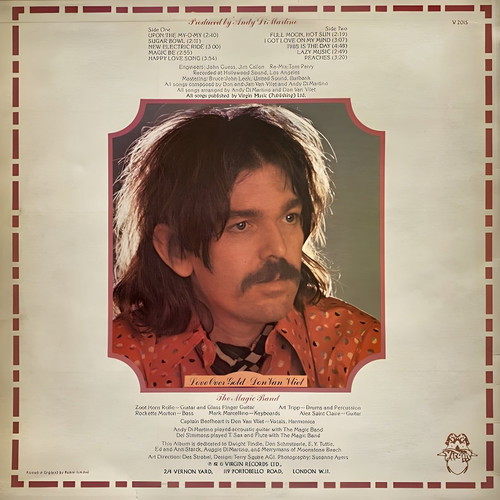 Captain Beefheart and the Magic Band Unconditionally Guaranteed LP like new, rock