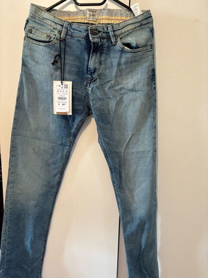 Skinny Jean Pull & Bear blue new, elastic, sizes M and L