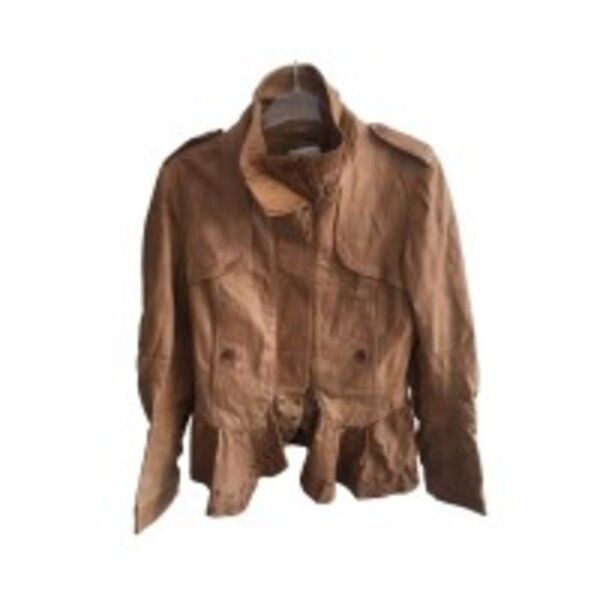 L'EQUIPE leather jacket size M