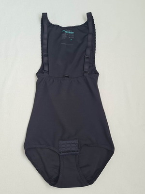 Marena Recovery Womens Compression Post Surgery Bodysuit size S black like new