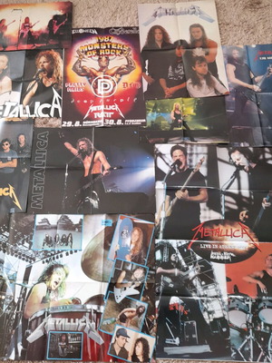 Metallica αφίσσες συλλογή καινούργιες, μεγάλο μέγεθος