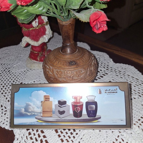 Al Haramain set of 4 Arabic perfumes 10ml new
