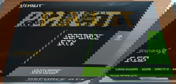 Palit GeForce GTX 1660 Super 6GB GDDR6 StormX Κάρτα Γραφικών GPU PCI-E x16 3.0 HDMI DisplayPort DVI