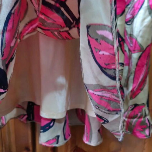 Raxevsky satin dress like new, pink, size XL