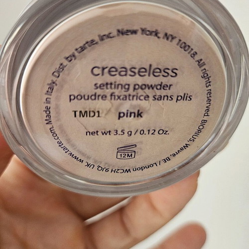 Tarte Creaseless Setting Powder σαν καινούργιο, σταθεροποιητική πούδρα