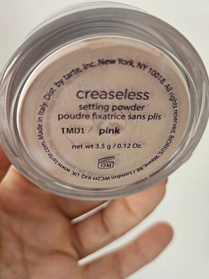 Tarte Creaseless Setting Powder σαν καινούργιο, σταθεροποιητική πούδρα