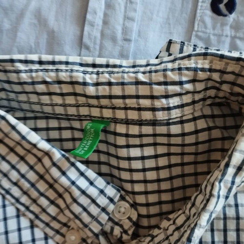Boys' dress shirts used, pack of 8, size 146 cm