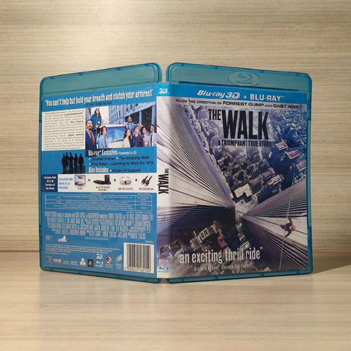 The Walk Blu-Ray used with Greek subtitles 2D + 3D