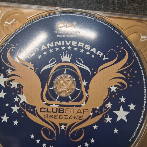 Various Clubstar Session 10th Anniversary CD in good condition