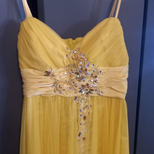 Evening dress Acne Studios yellow, like new, size L